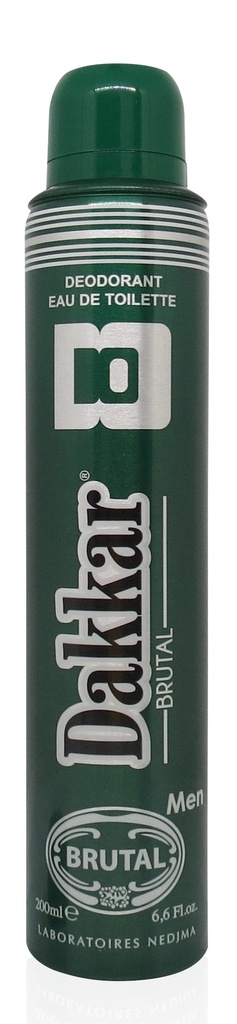 Deodorant Dakkar 200Ml Brutal