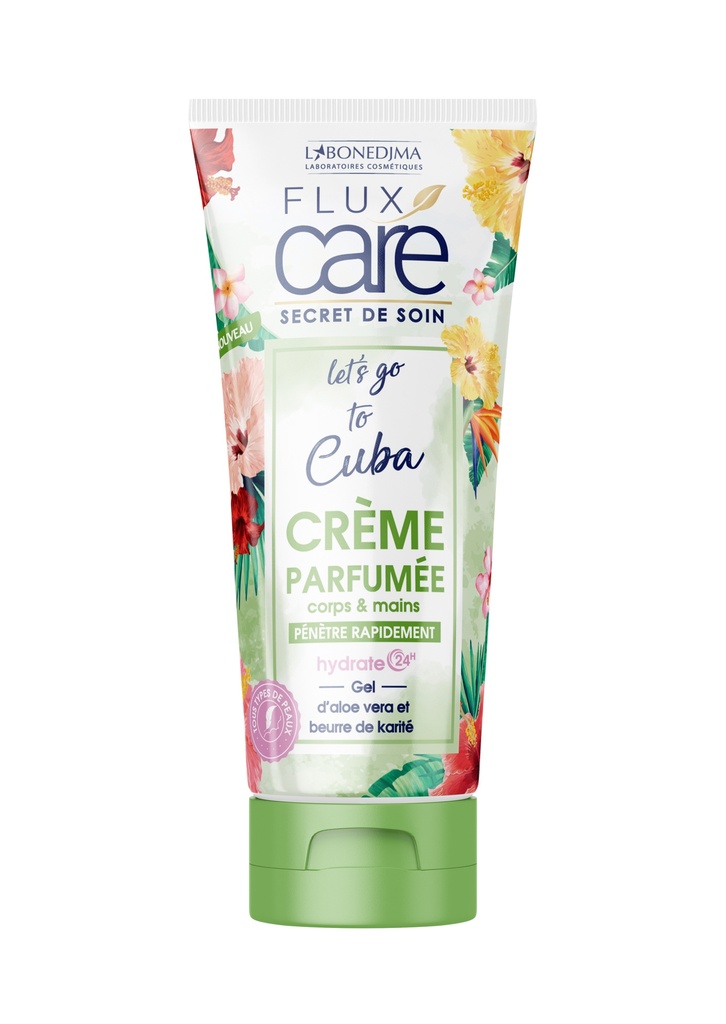 Creme Parfumee Flux Care Let'S Go To Cuba Tube 150 Ml