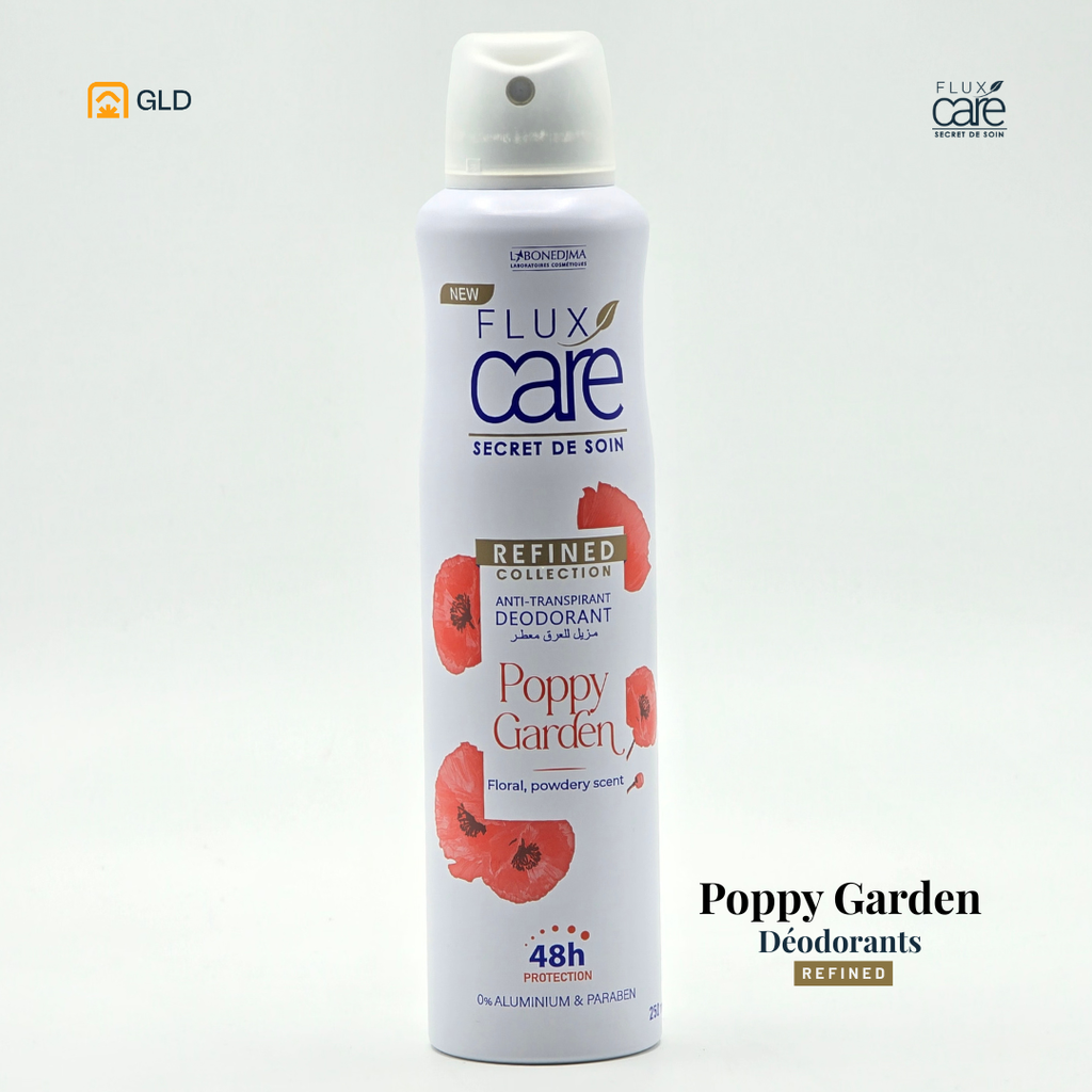 Deodorant Flux Care Refined Collection Poppy Garden 250 Ml