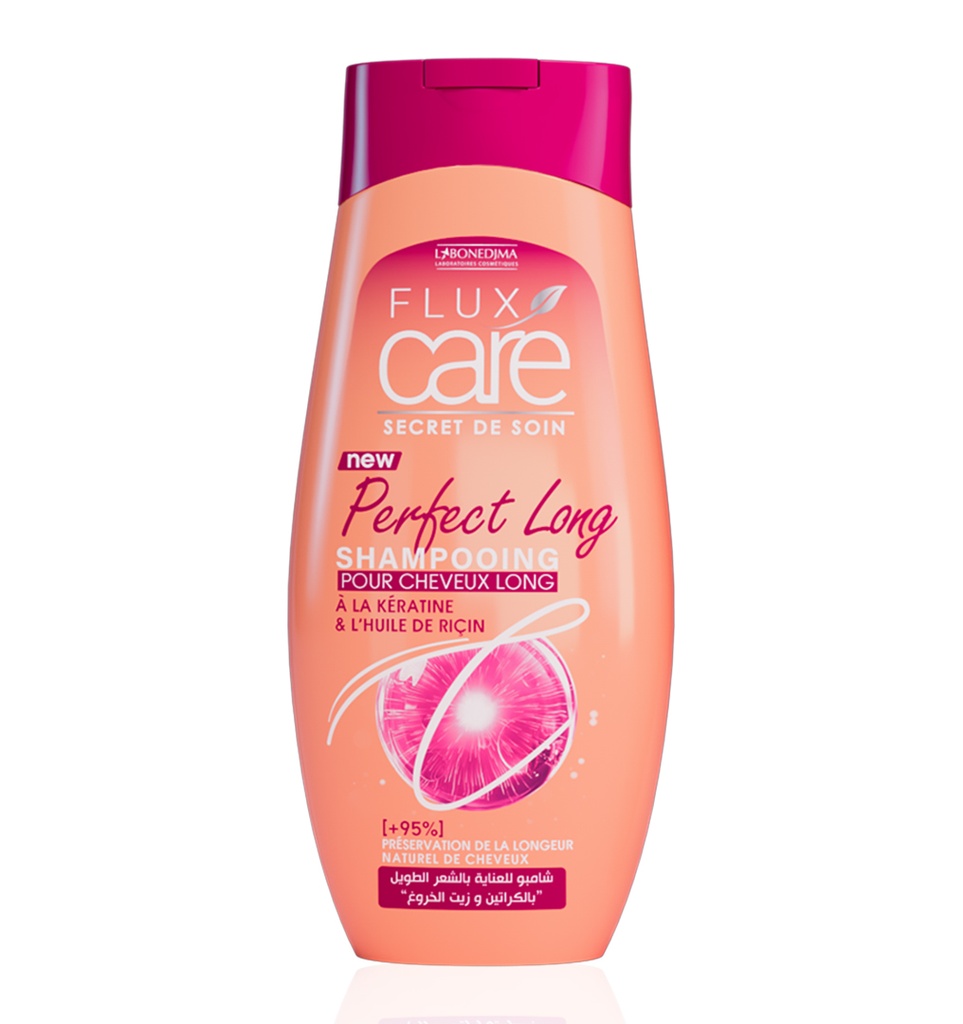 Shampooing Flux Care Sans Sulfates Perfect Long 265 Ml