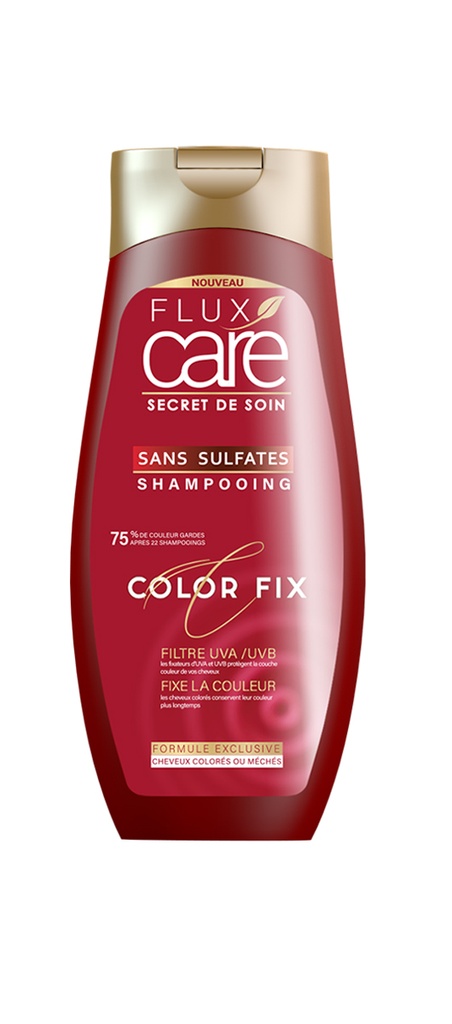 Shampooing Flux Care Sans Sulfate Color Fix 265 Ml