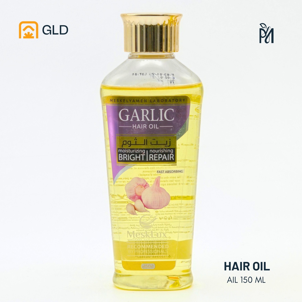Huile De Cheveux Au Ail 150Ml Mesklux
