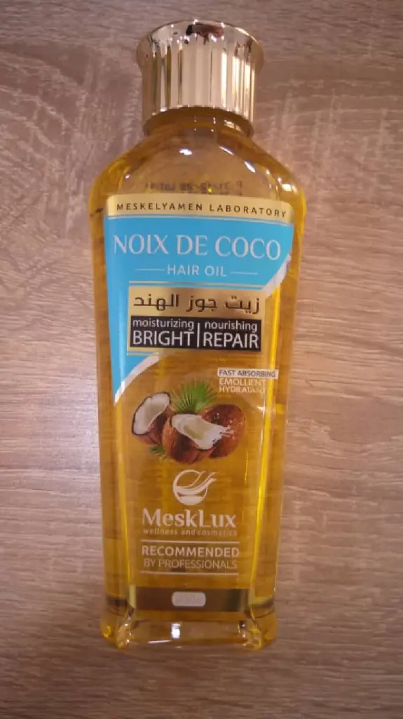 Huile De Cheveux Au Coconut 150Ml Mesklux