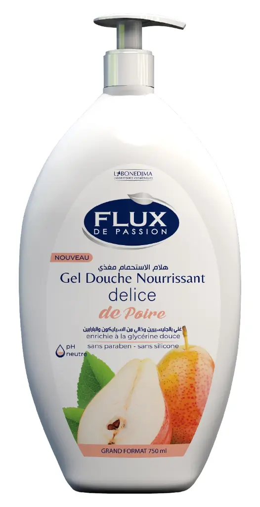 Gel Douche Flux Delice De Poire 735 Ml