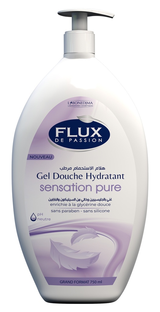 Gel Douche Flux Sensation Pure 735 Ml