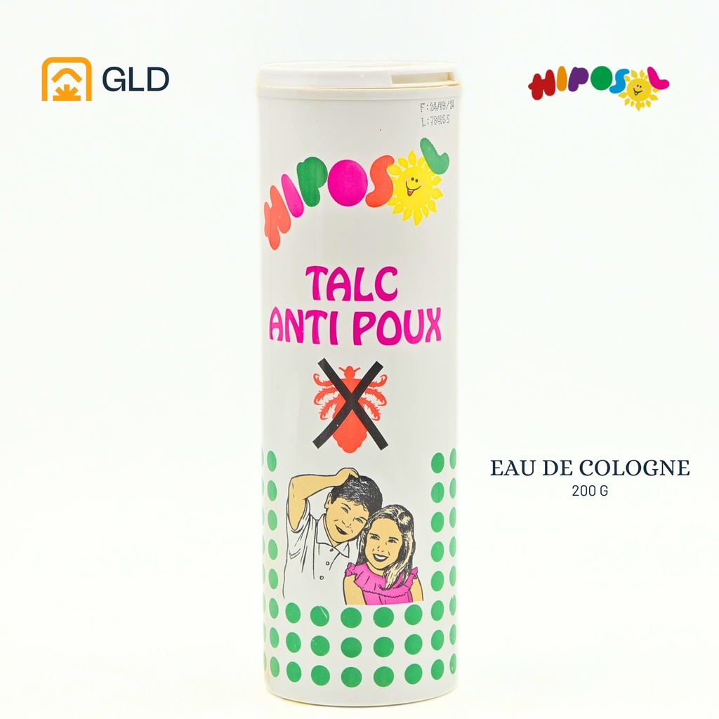 Talc Bébé Hiposol Anti Poux 200 Ml