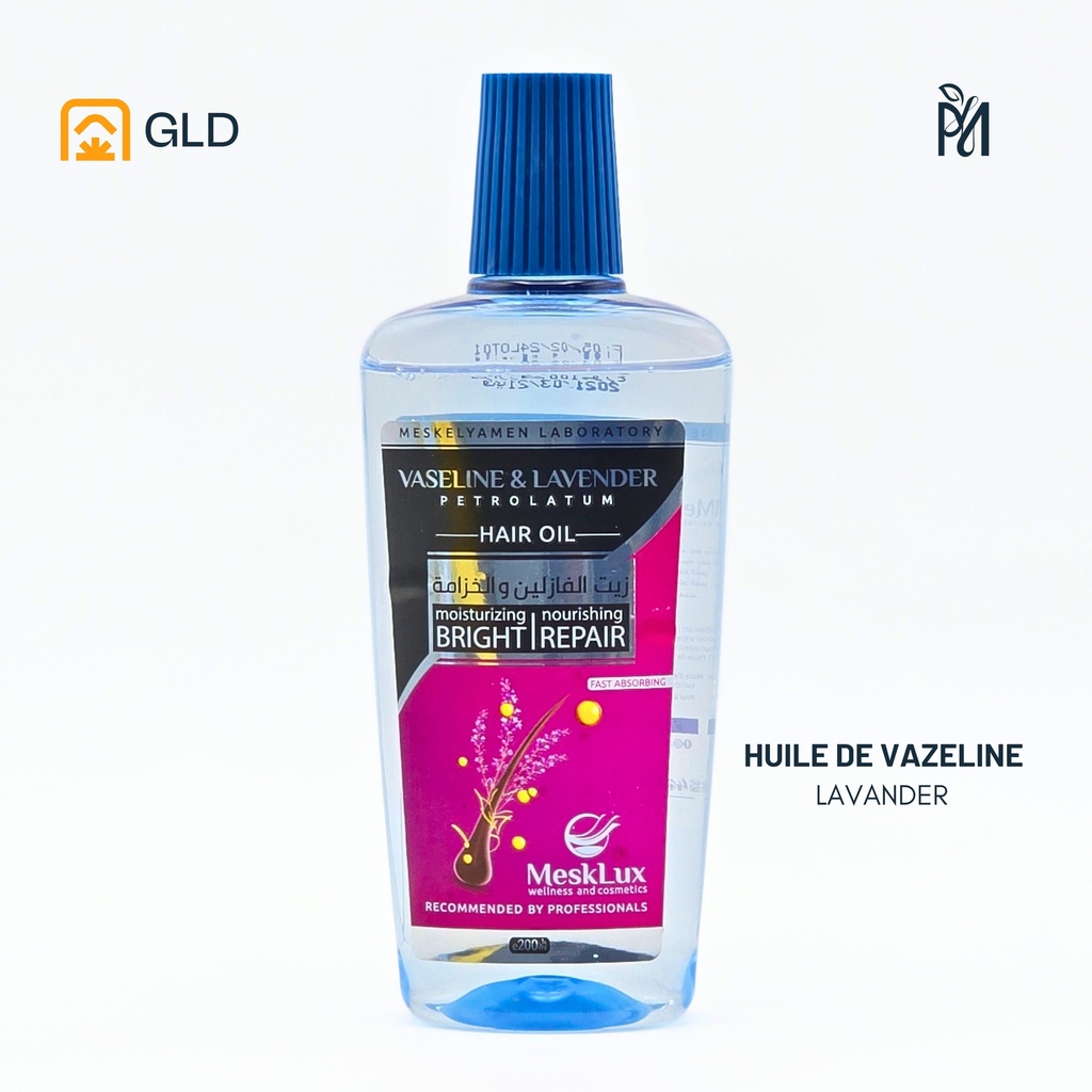 Huile De Vaseline Et Lavande Mesklux 200 Ml