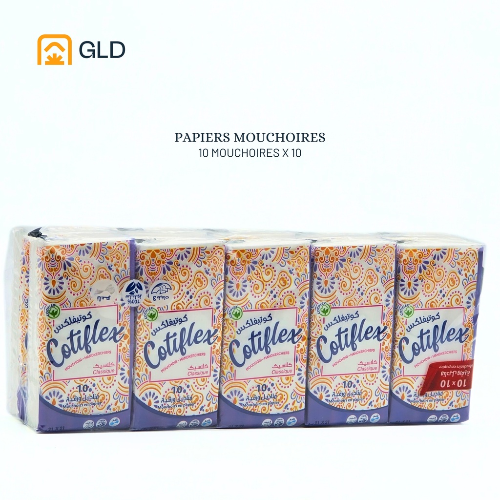 Mouchoir En Papier - Paquet De 10