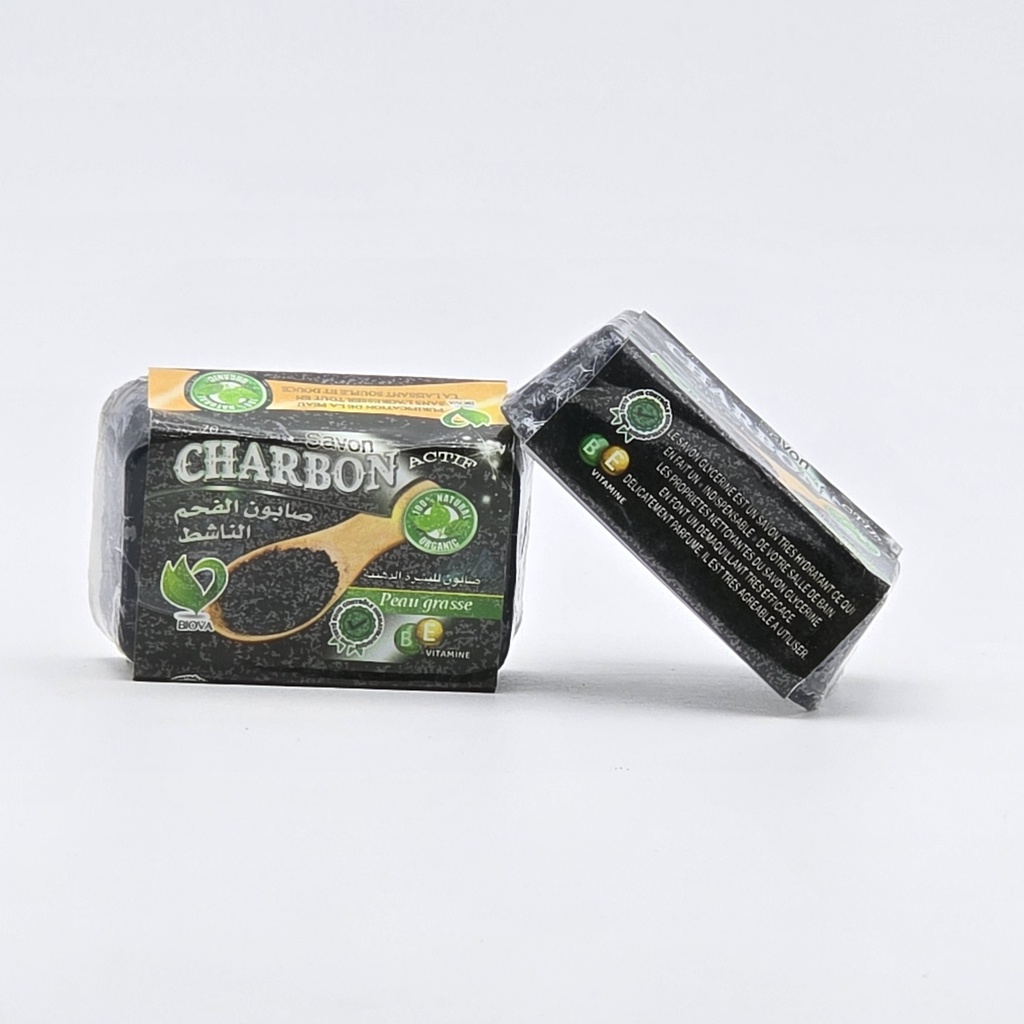 Savon Biova Charbon Actif 70 G