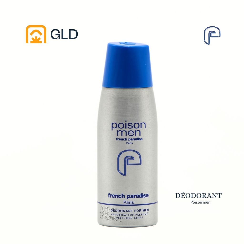Deodorant French Paradise Poison Men 250 Ml