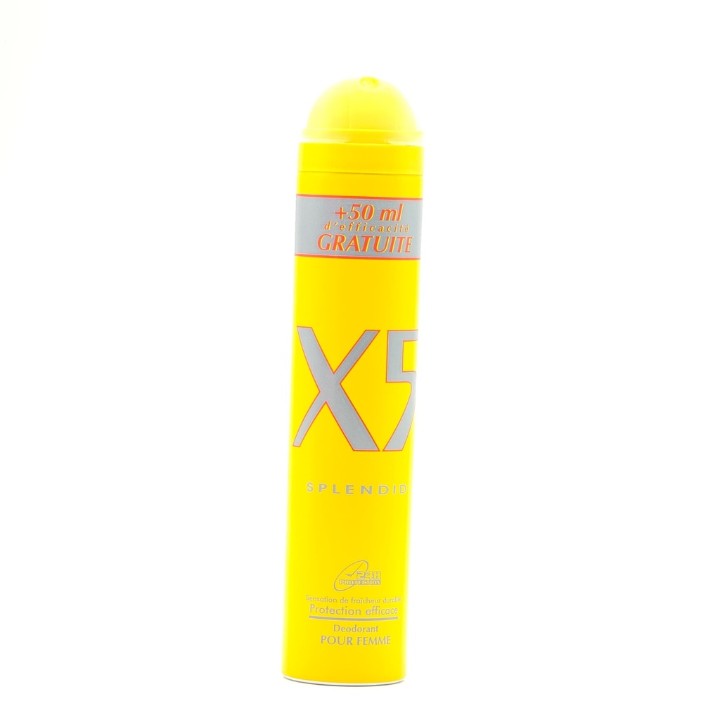 Deodorant Splendid X5 Femme 200Ml