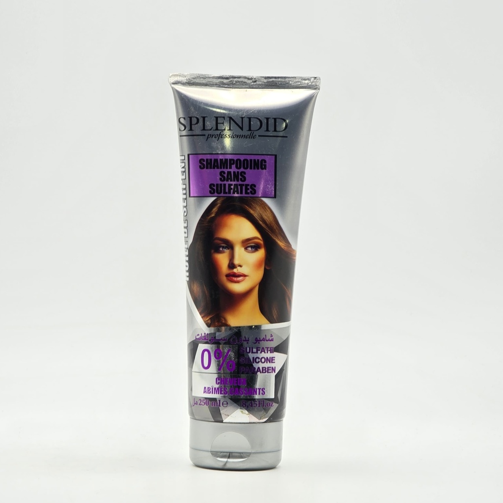 Shampooing Splendid Sans Sulfate Cheveux Abimes Cassants