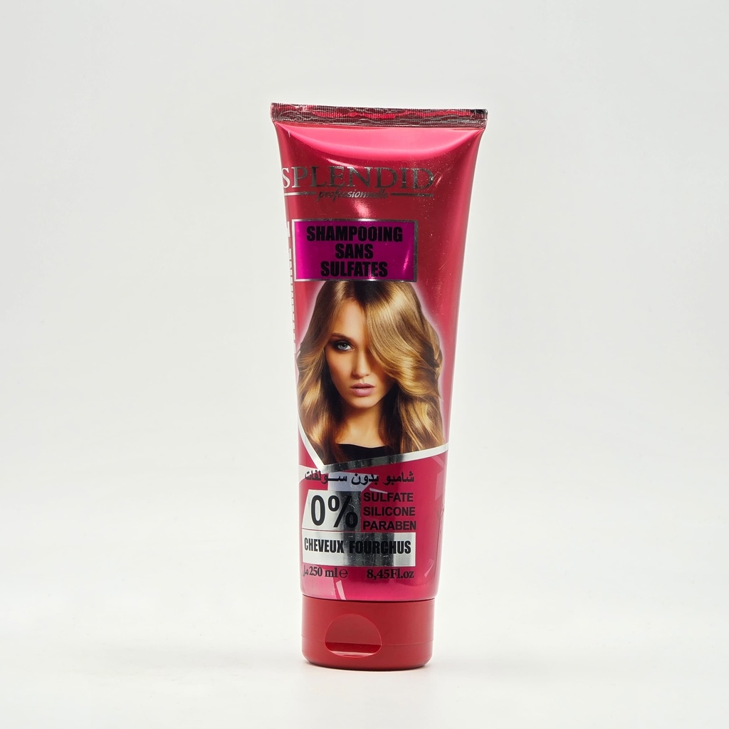 Shampooing Splendid Sans Sulfate Cheveux Fourchus