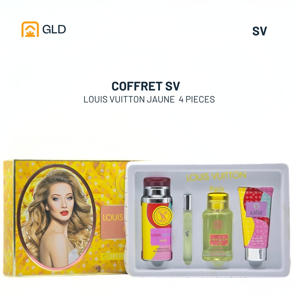Coffret Sv 4Pcs Jaune