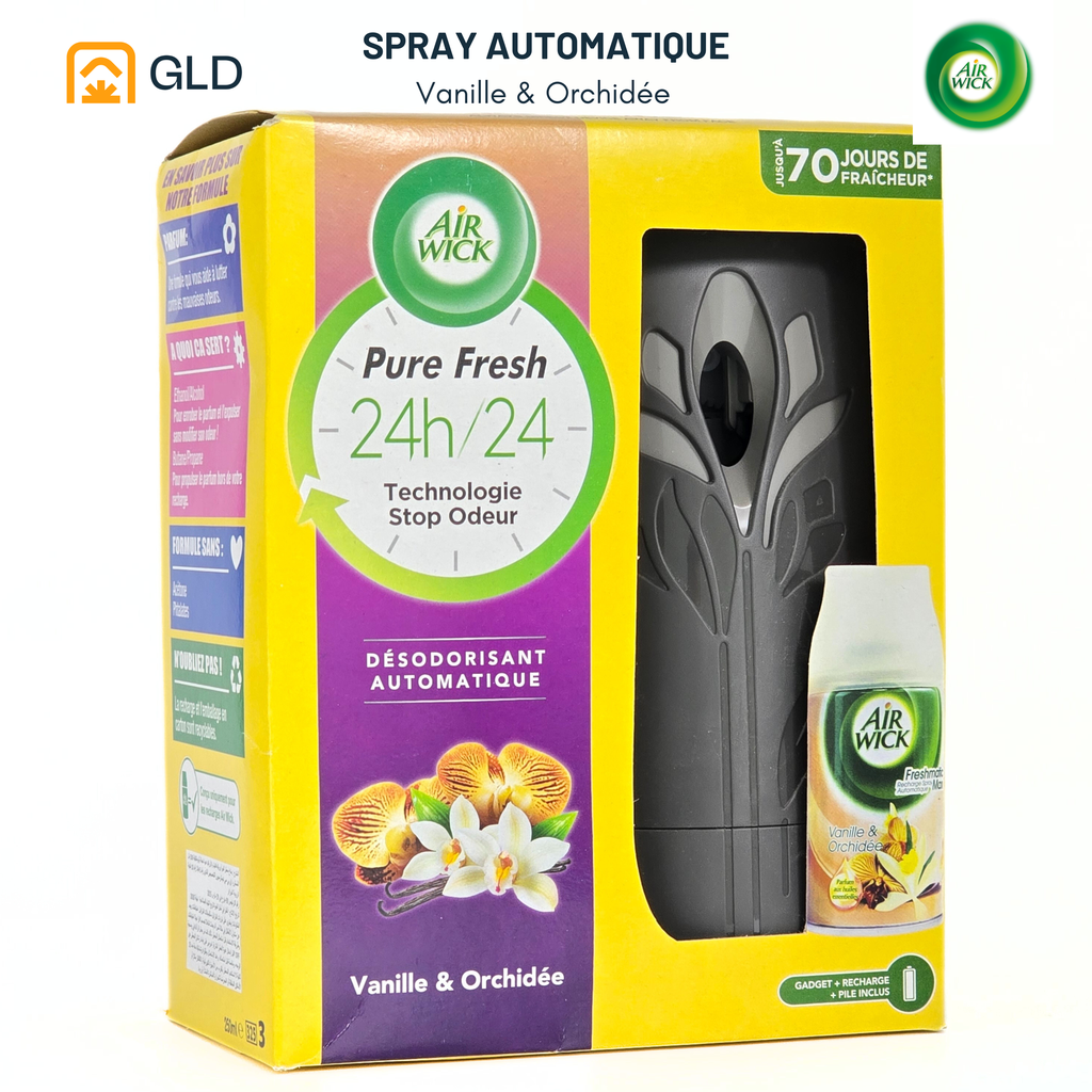 Spray automatique Air Wick Vanille & Orchidée