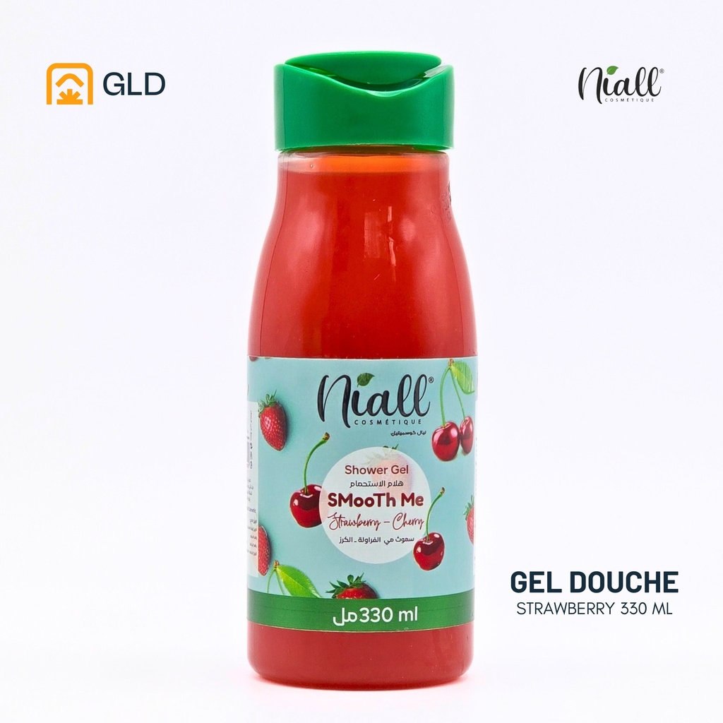 Gel douche Niall Smoothe Me Fraise Cerise 330Ml