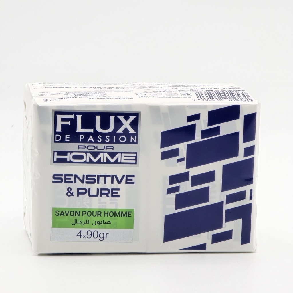 Savon Flux De Passion Homme Sensitive & Pure 90 Gr