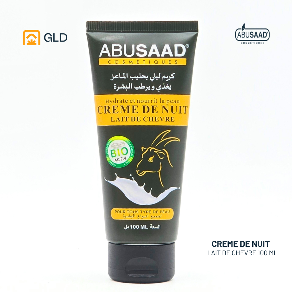 Creme de Nuit Au Lait De Chèvre 100 Ml