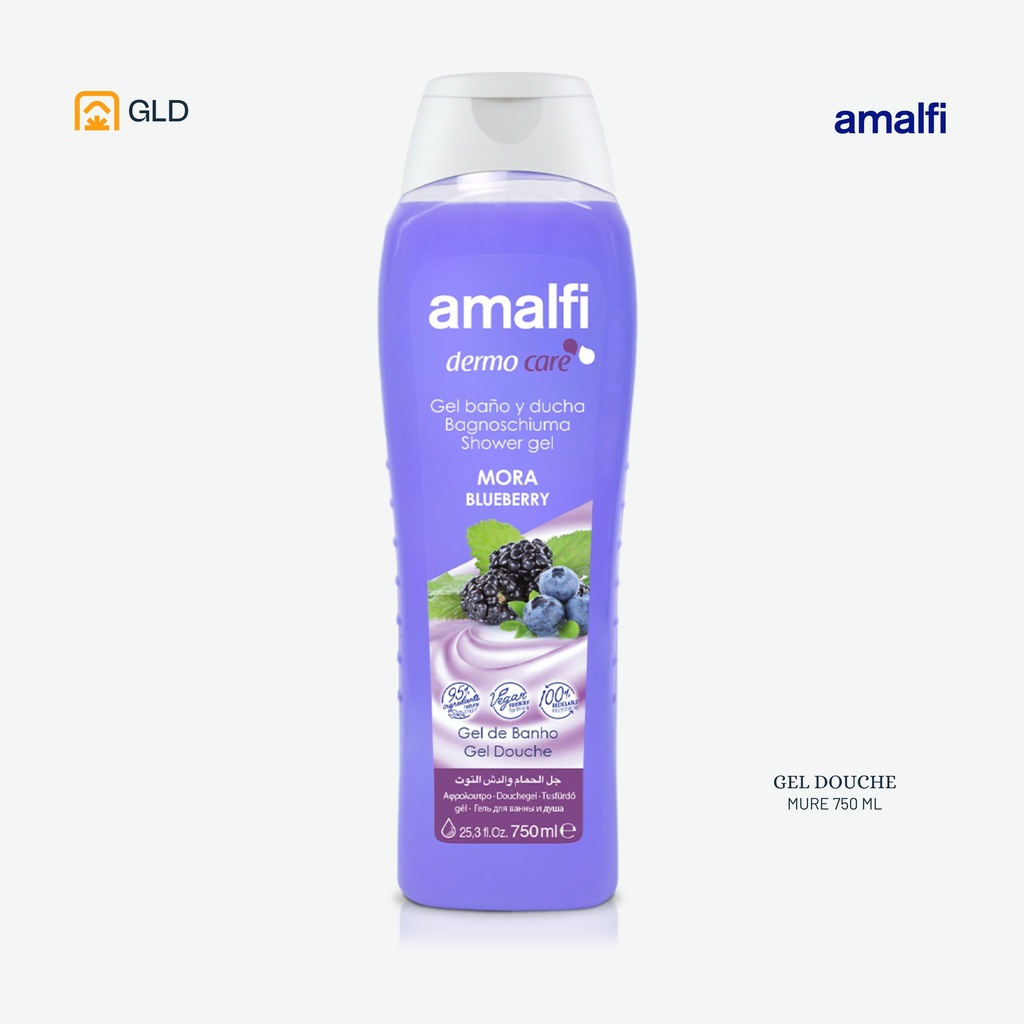 Gel Douche Amalfi Mure 750 Ml 