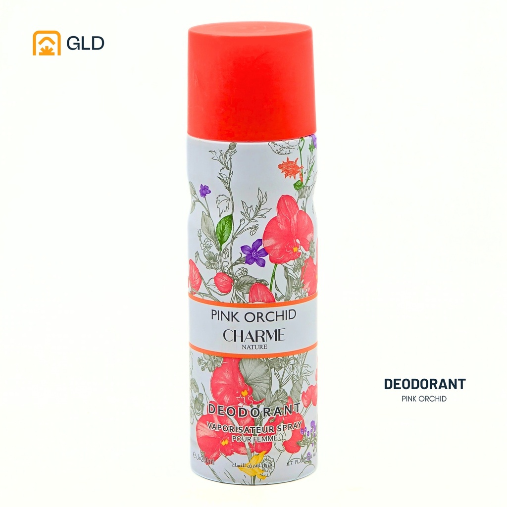 Deodorant Charme Nature Pink Orchid 200 Ml