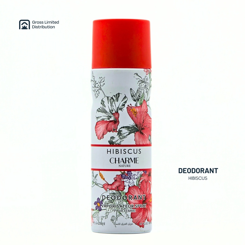 Deodorant Charme Nature Hibiscus 200 Ml