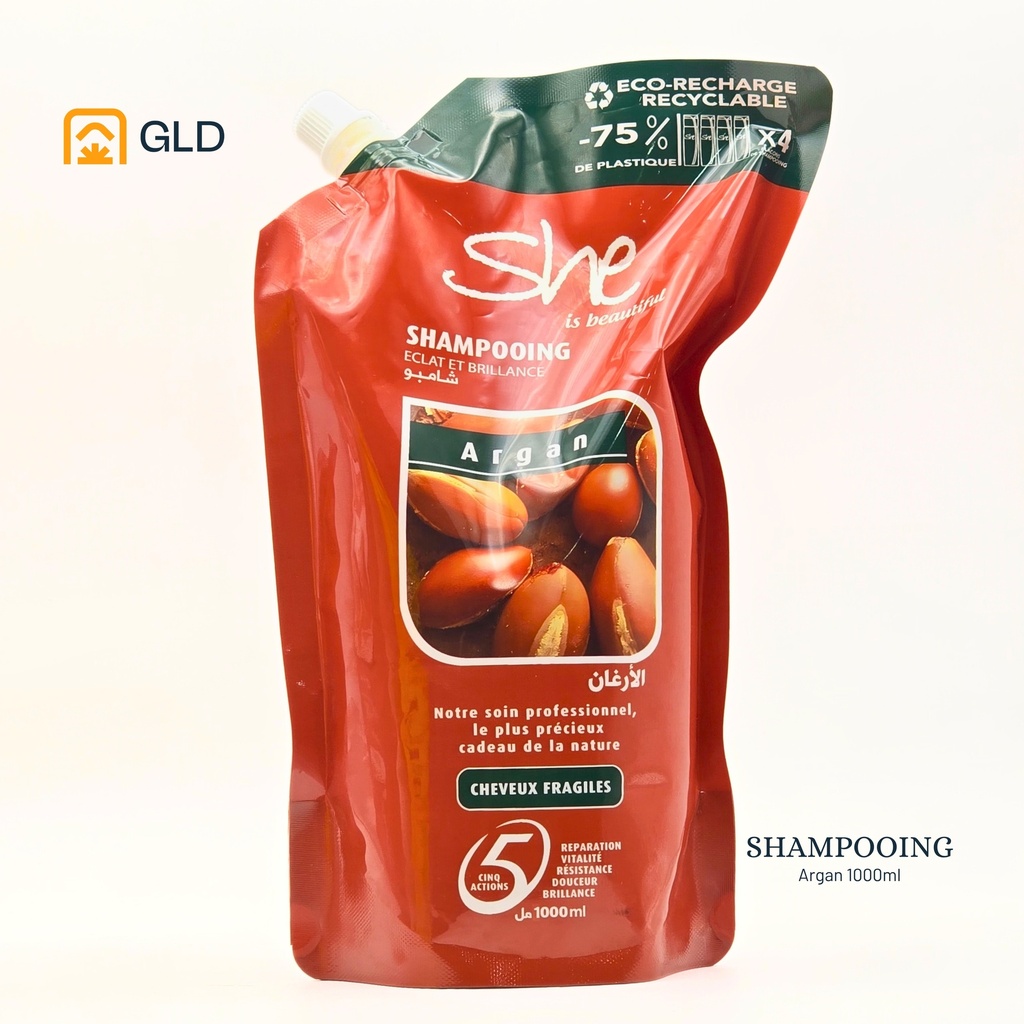 Shampooing She Doy Pack Argan 1000 Ml