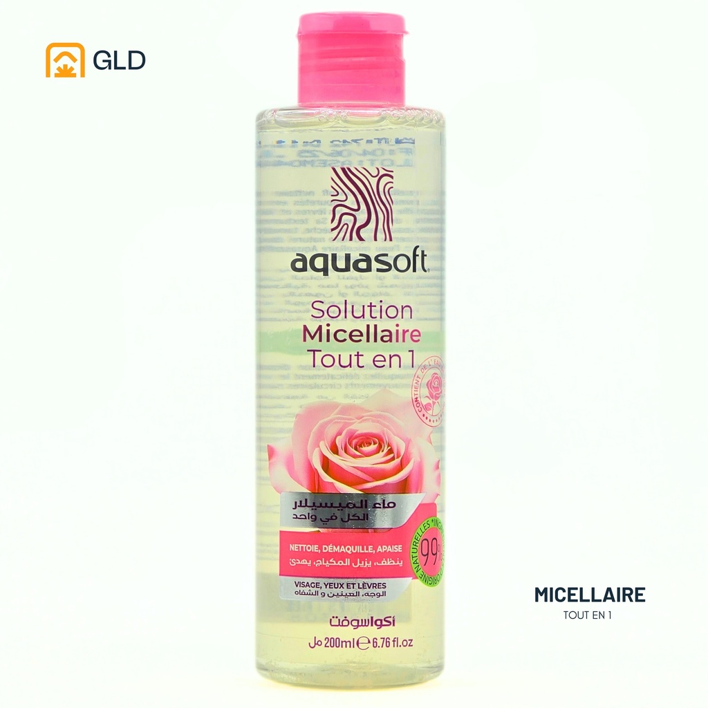 Eau Micellaire Aquasoft 200 Ml