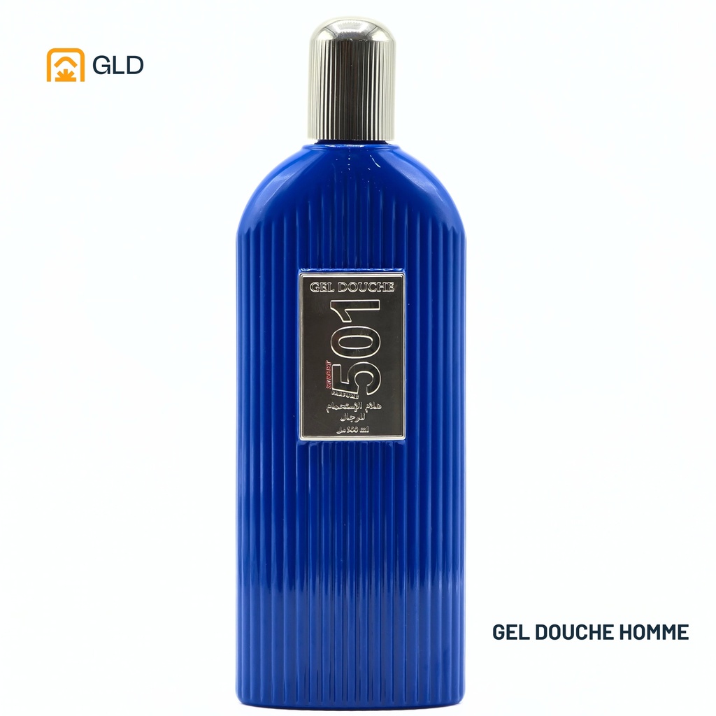 Gel Douche 501 Homme Bleu 300 ml 