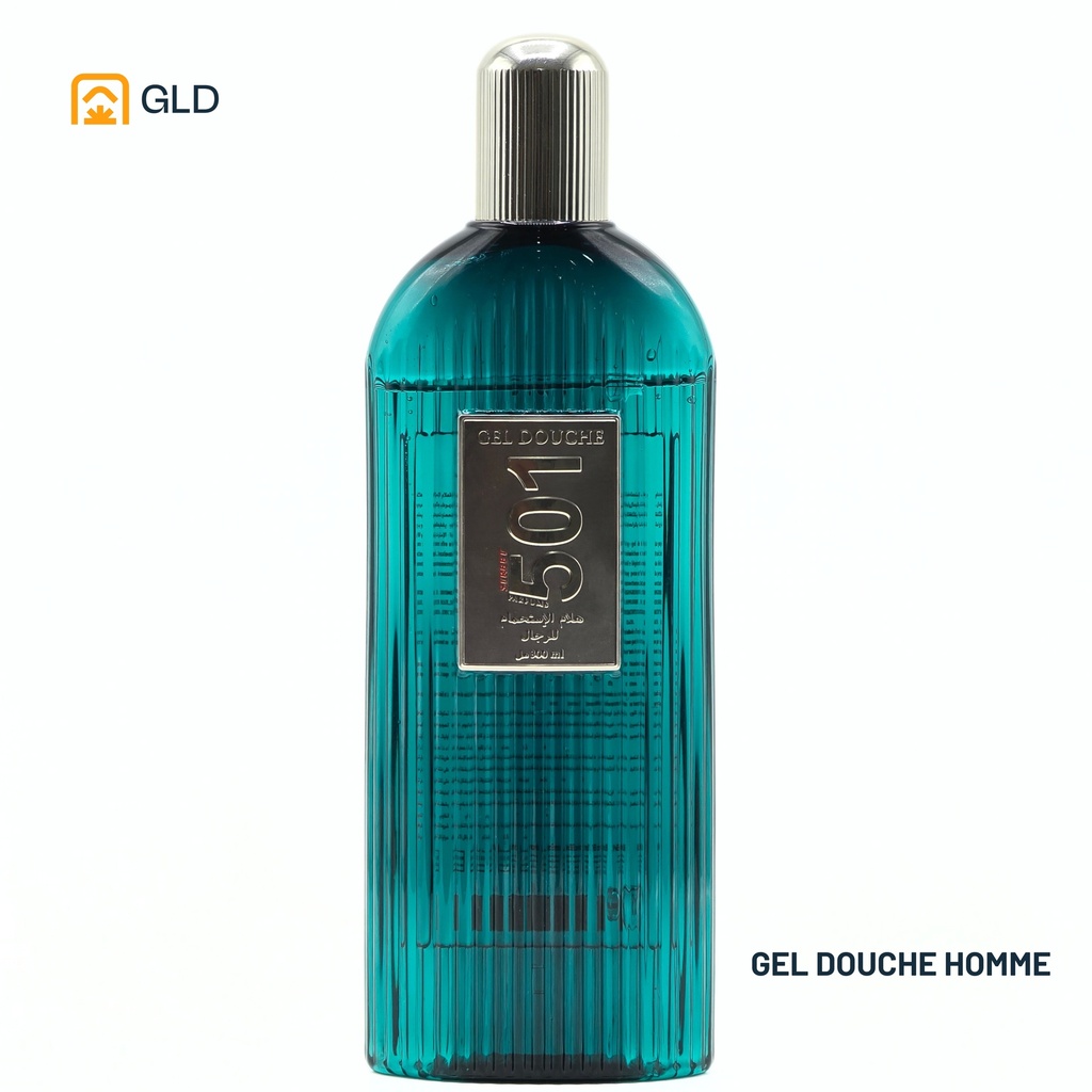 Gel Douche 501 Homme Vert 300 ml    
