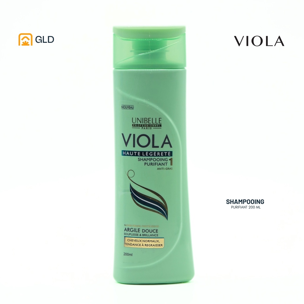 Shampooing Viola Purifiant Argile Douce  200 Ml   