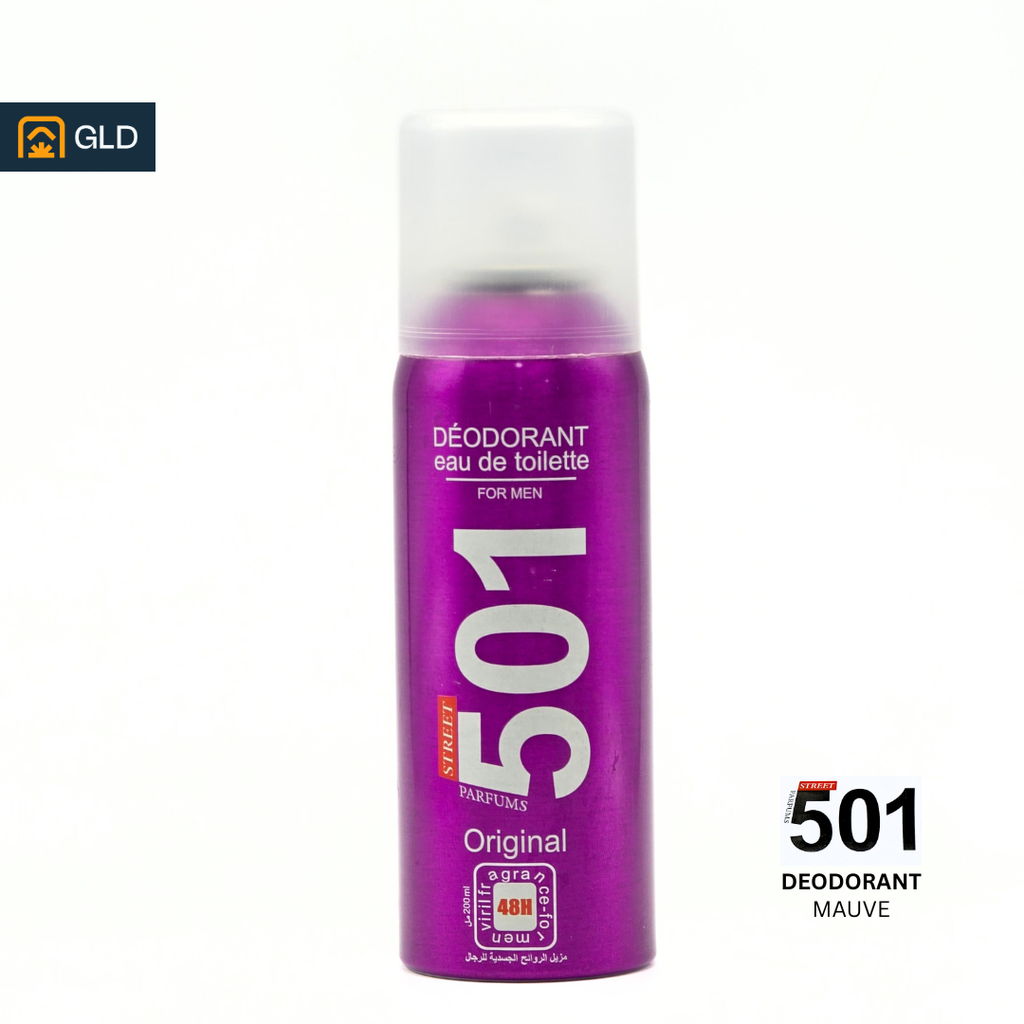 Deodorant 501 Homme Mauve 200 Ml  