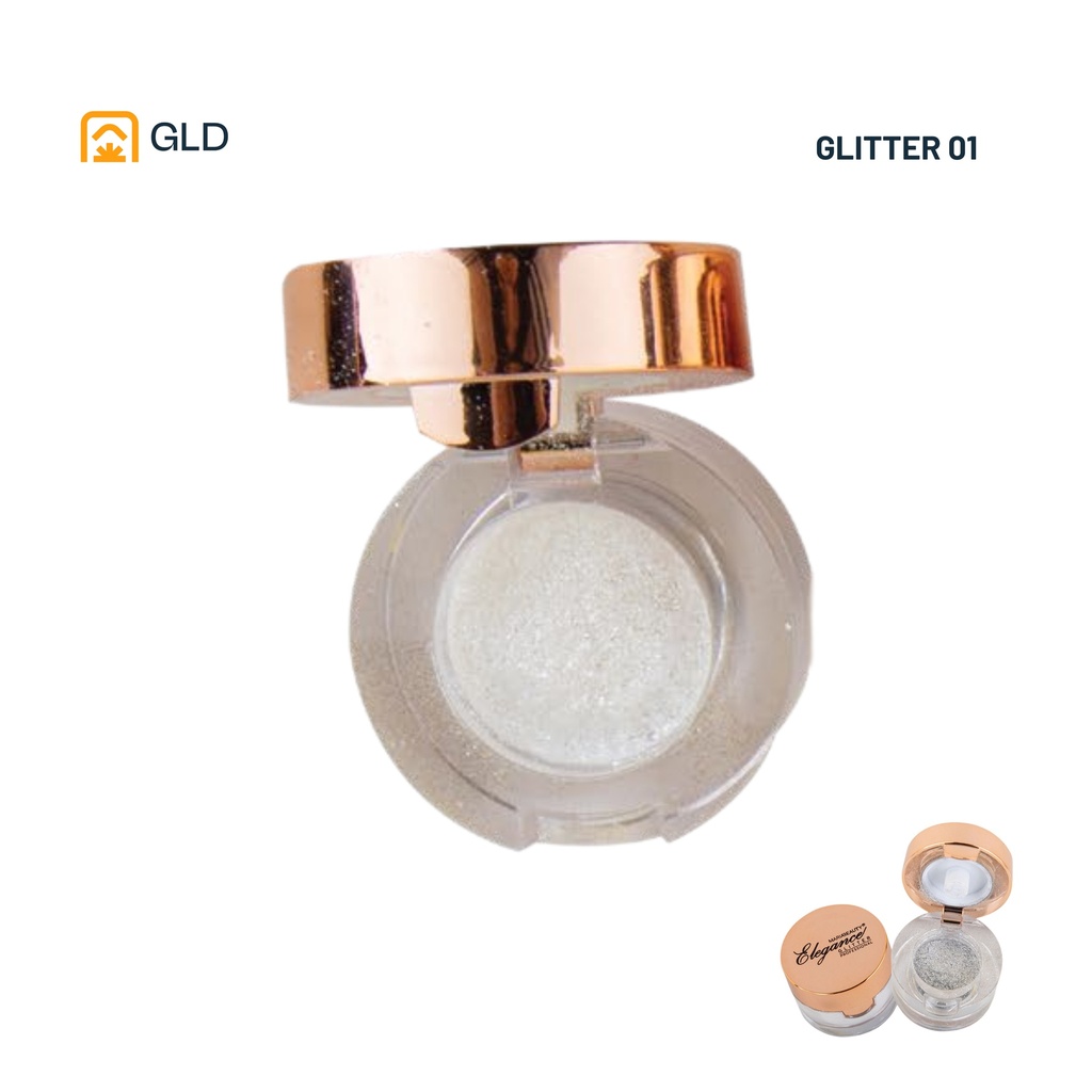 Glitter 1 Elegance M-01-10- B (6pieces )  
