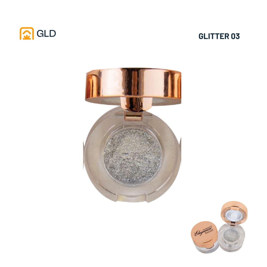 Glitter 3 Elegance M-01-10- B (6pieces ) 