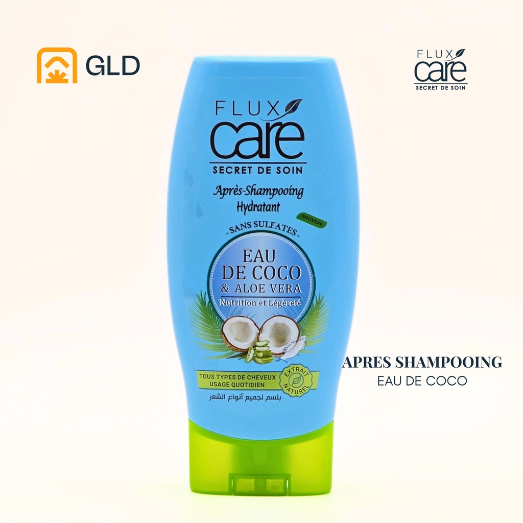 Apres Shampooing Flux Care Eau De Coco Et Aloe Vera 250 Ml