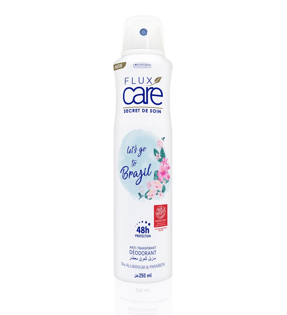Deodorant Flux Care Let'S Go To Brazil 250 Ml