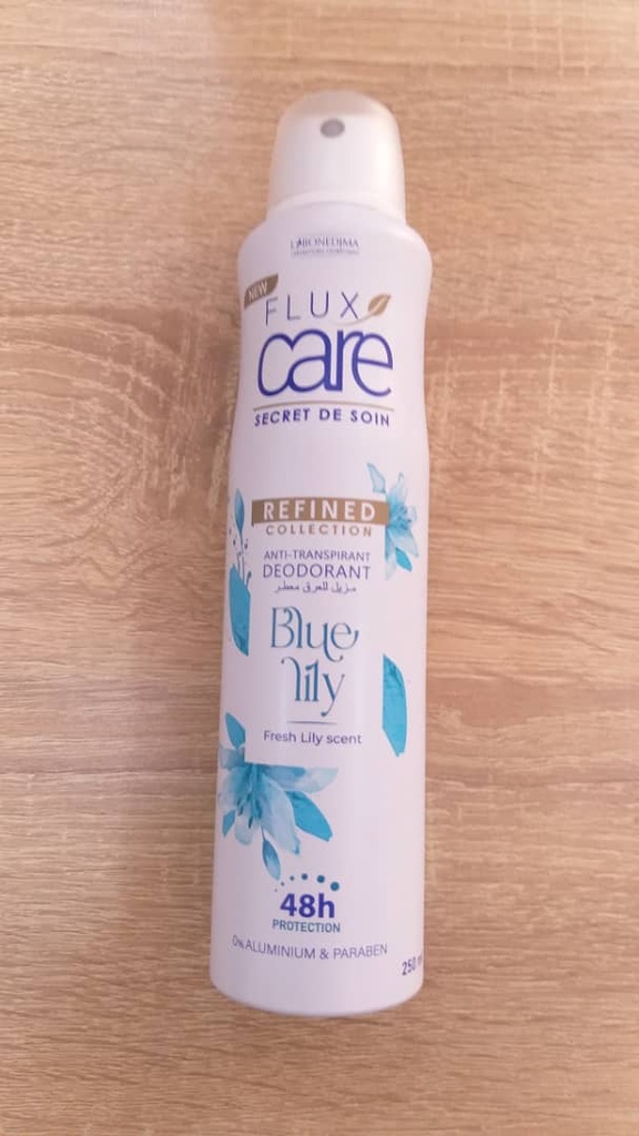 Deodorant Flux Care Refined Collection Blue Lily 250 Ml