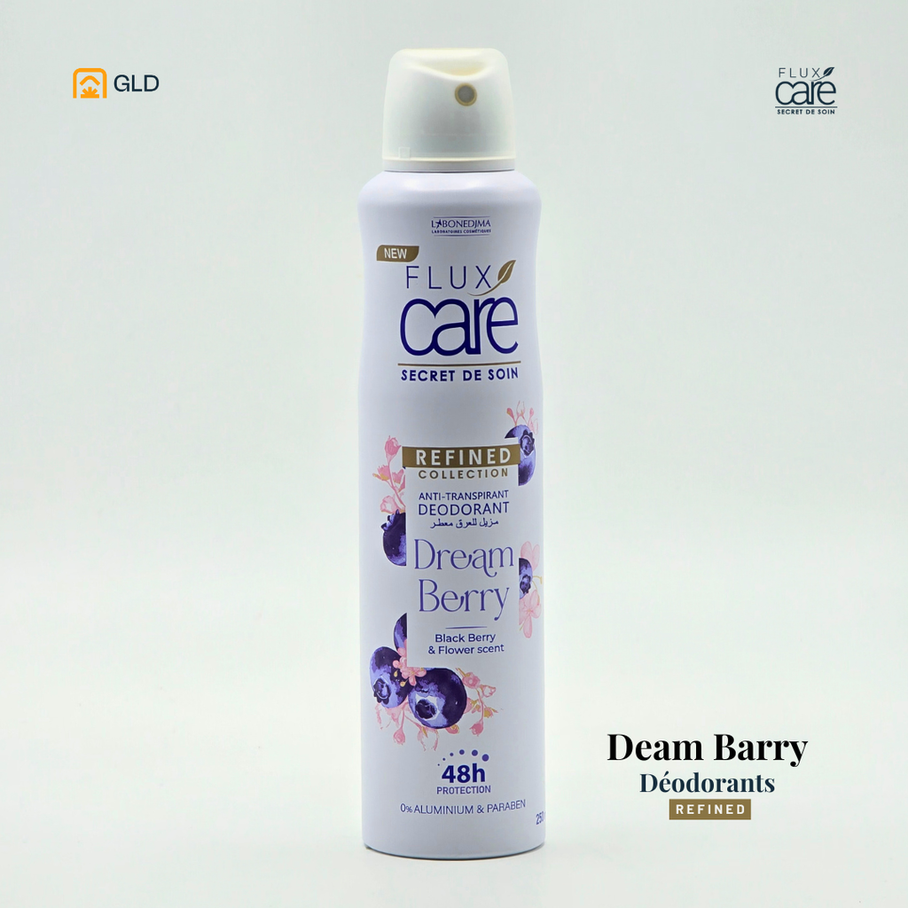 Deodorant Flux Care Refined Collection Dream Berry 250 Ml
