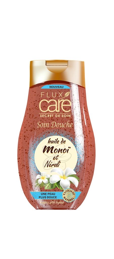 Gel Douche Flux Care Huile De Monoi 245 Ml