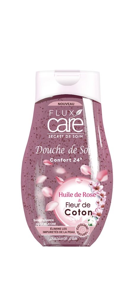 Gel Douche Flux Care Rose Micellaire 245 Ml