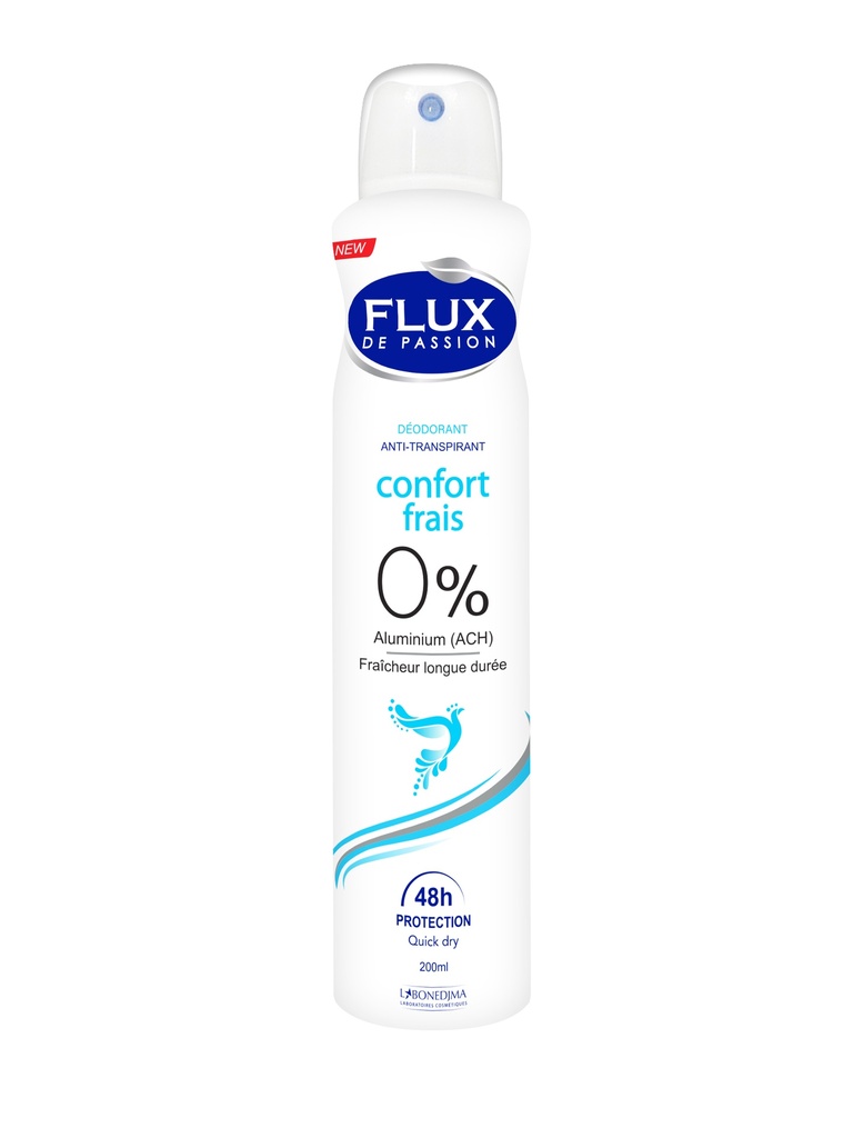 Deodorant Flux Femme Confort Frais 200 Ml