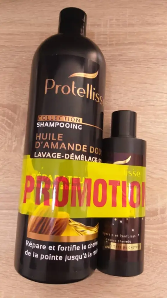 Shampooing 1L Promo Cheveux Abimés (Noir)