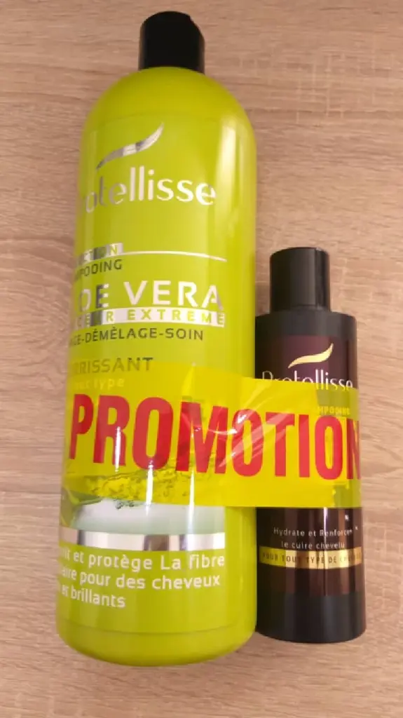 Shampooing 1L Promo Tous Types De Cheveux (Vert)