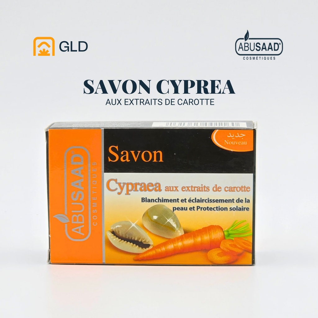 Savon Cypraea Au Extrait De Carotte 85 Gs