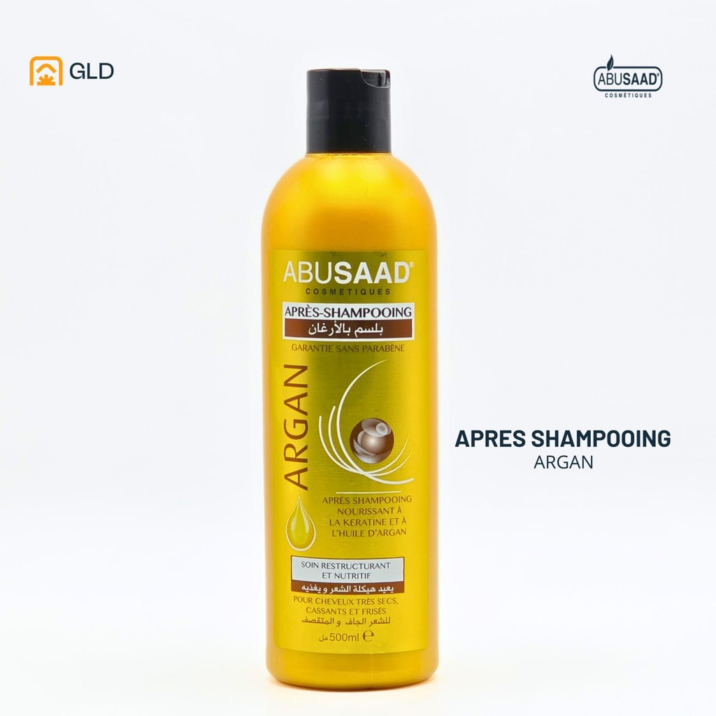 Apres Shampooing Keratine Et Aragan 500 Ml