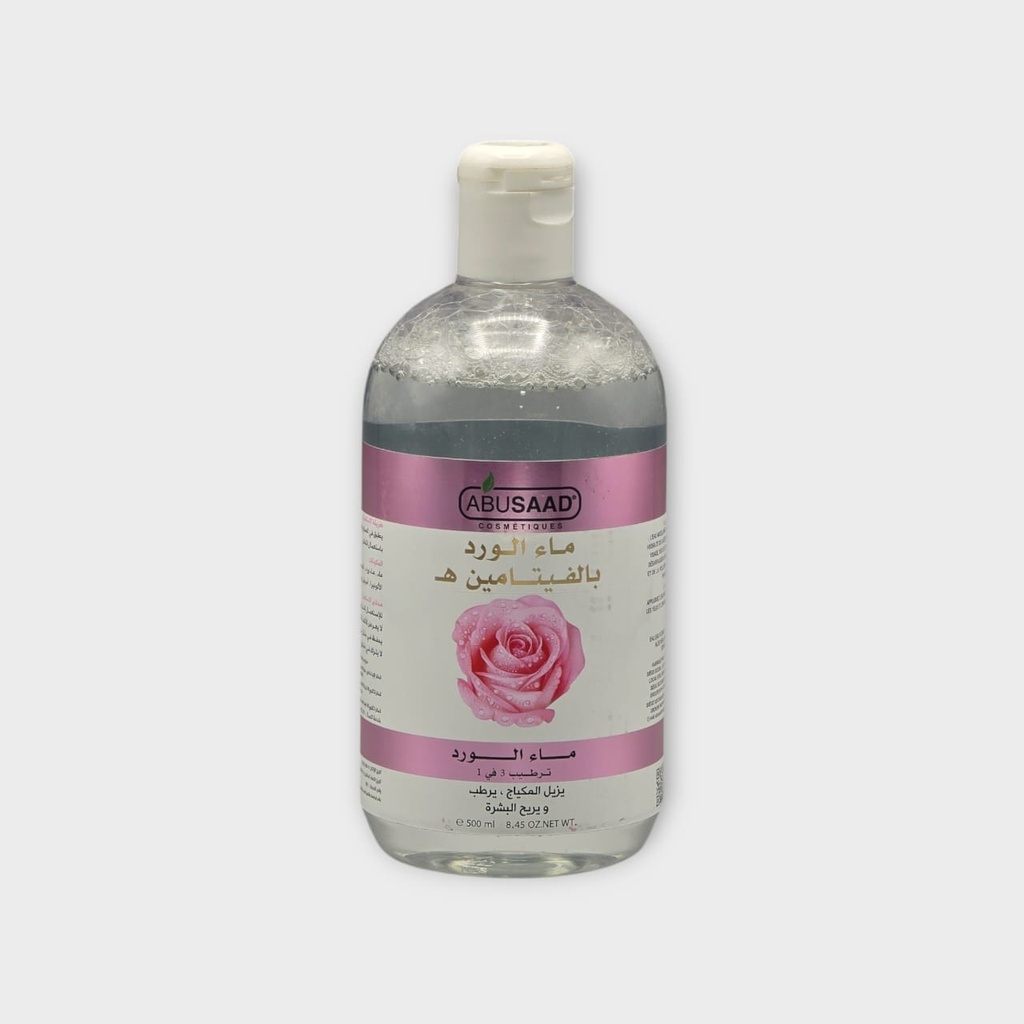 Eau De Rose Transparent Vitamine E 500 Ml