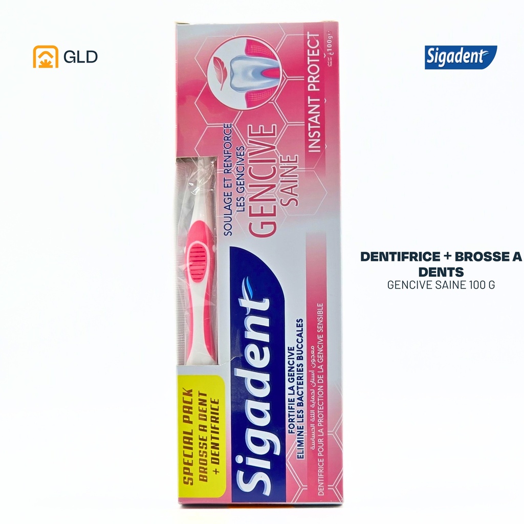 Pack Sigadent Special Gencive Saine + Brosse