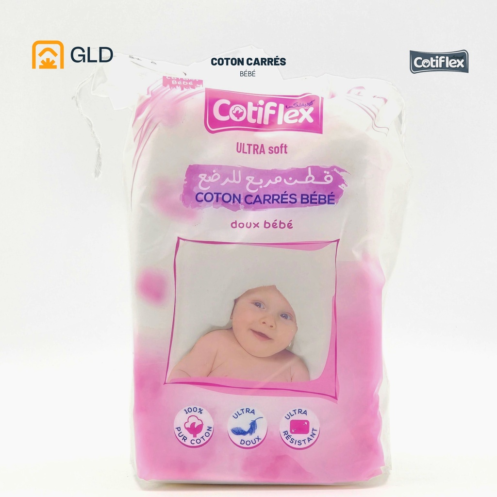 Coton Carré Bébé cotiflex P/60  C24