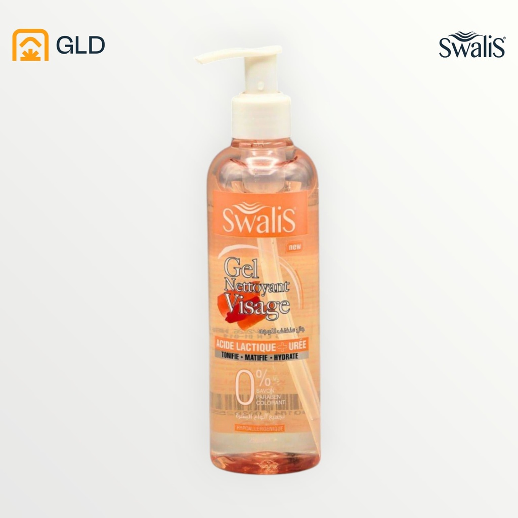 Gel Nettoyant Visage Swalis 250 Ml