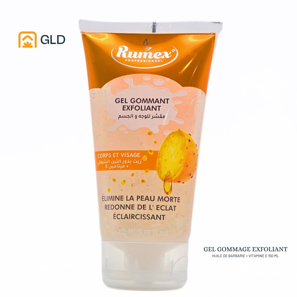 Gel Gommage Exfoliant Rumex Figue De Barbarie 