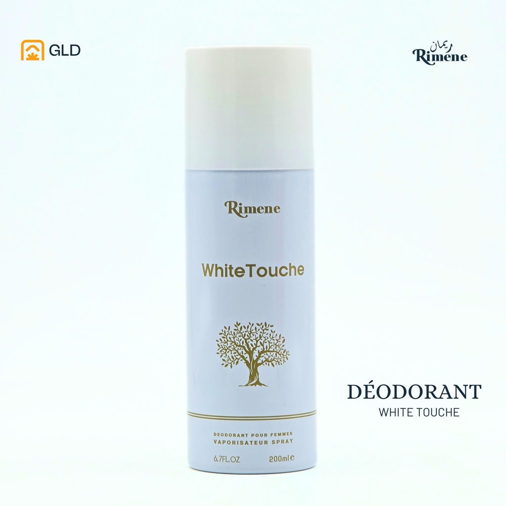 Deodorant Rimene White Touch Femme compacte 200 Ml